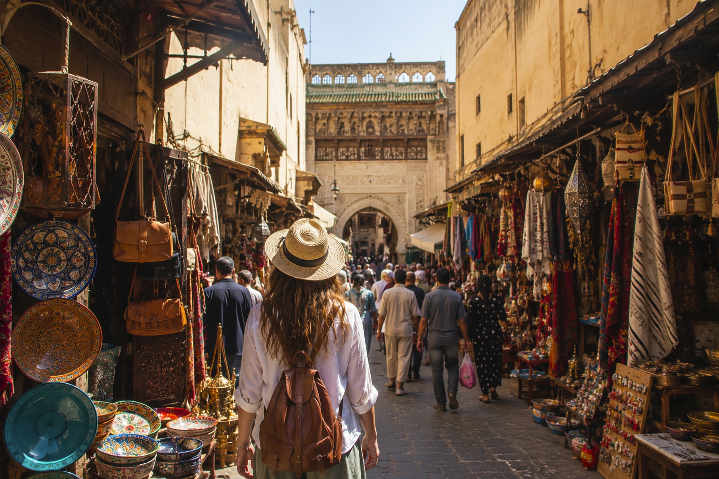 Scorcio lungo il viaggio in Marocco