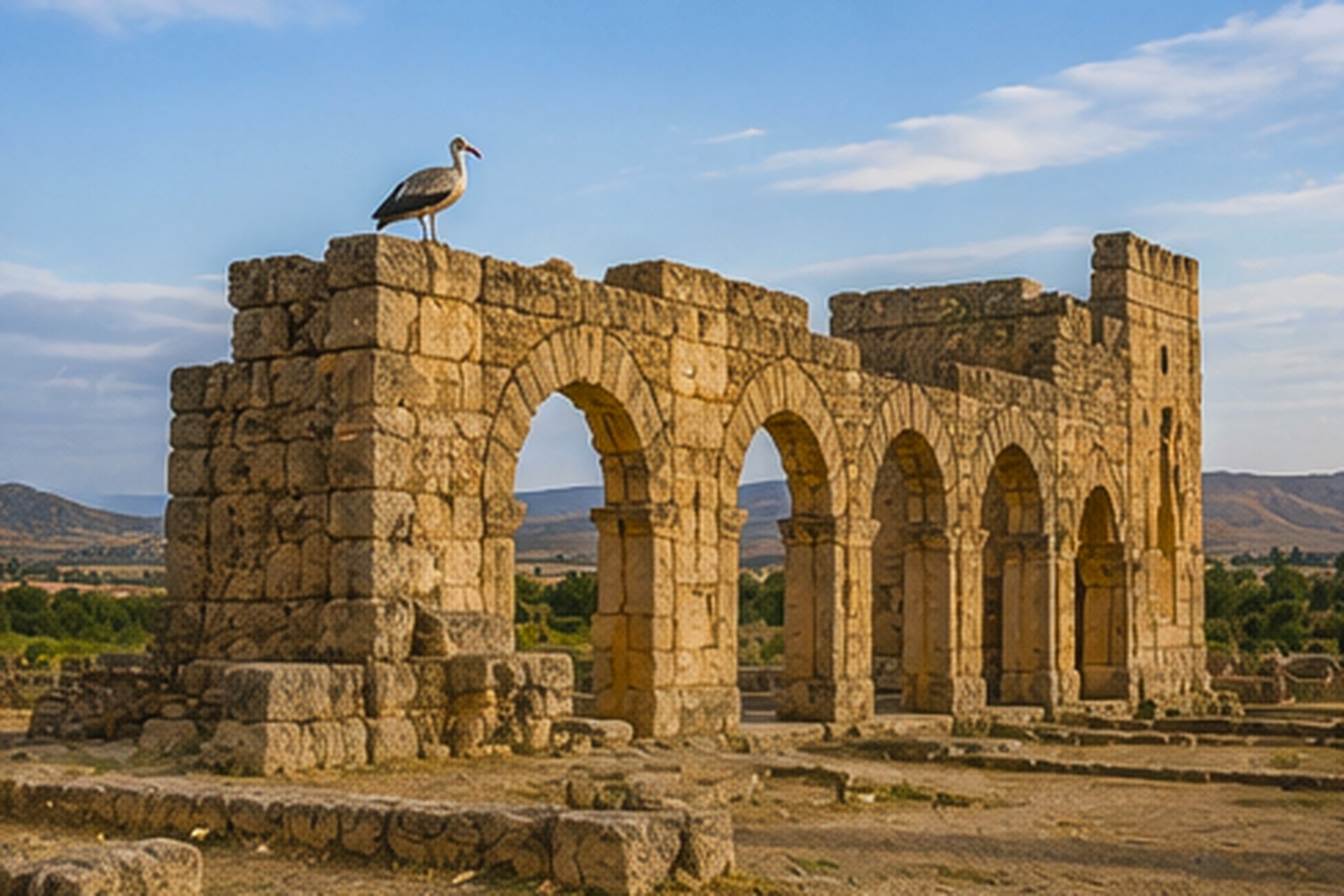 Scorcio lungo il viaggio in Marocco
