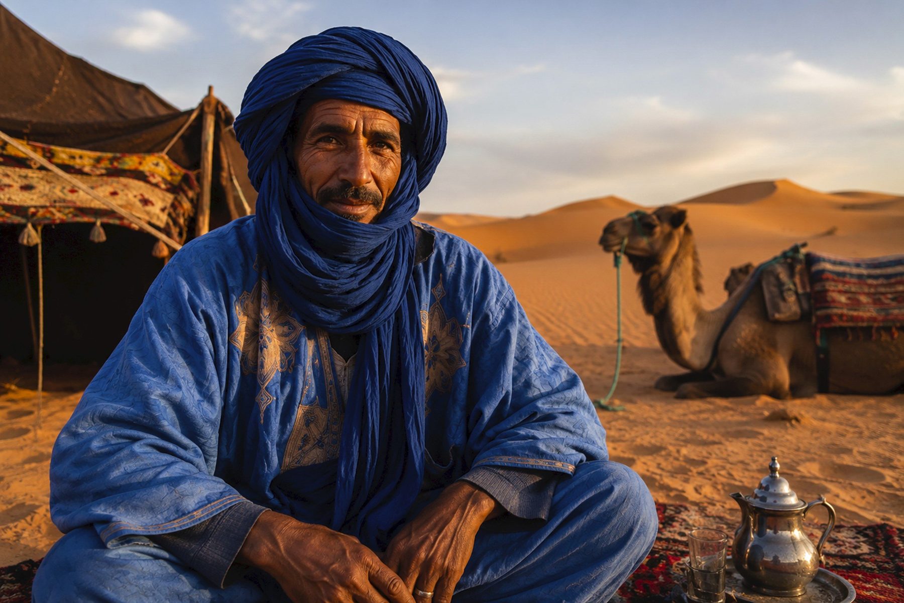 Scorcio del Grande Sud del Marocco