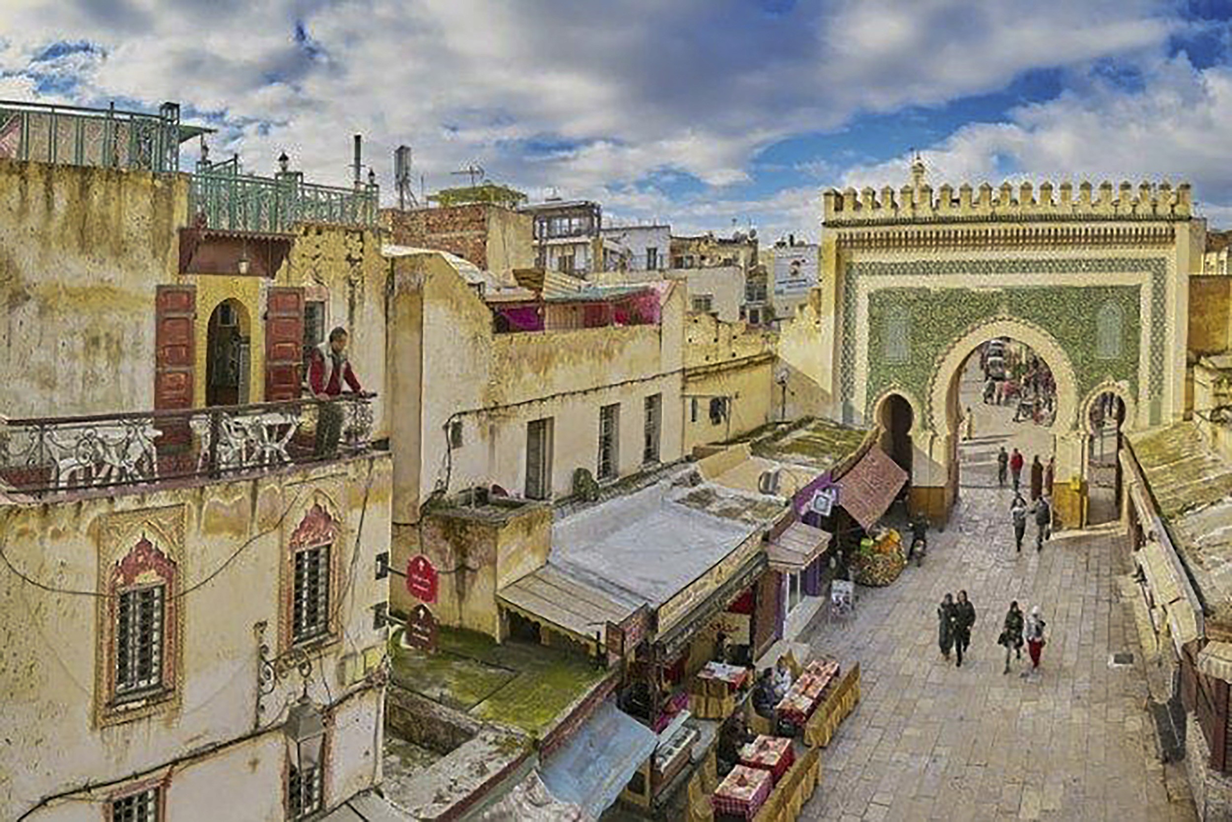 Scorcio lungo il viaggio in Marocco