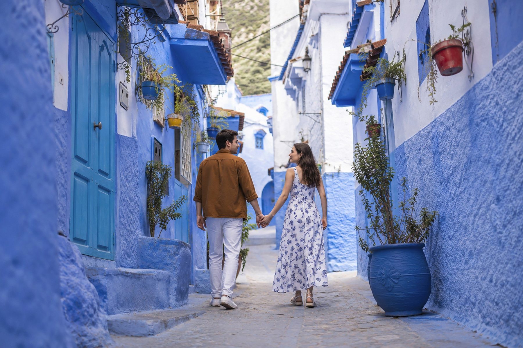 Vicoli blu di Chefchaouen