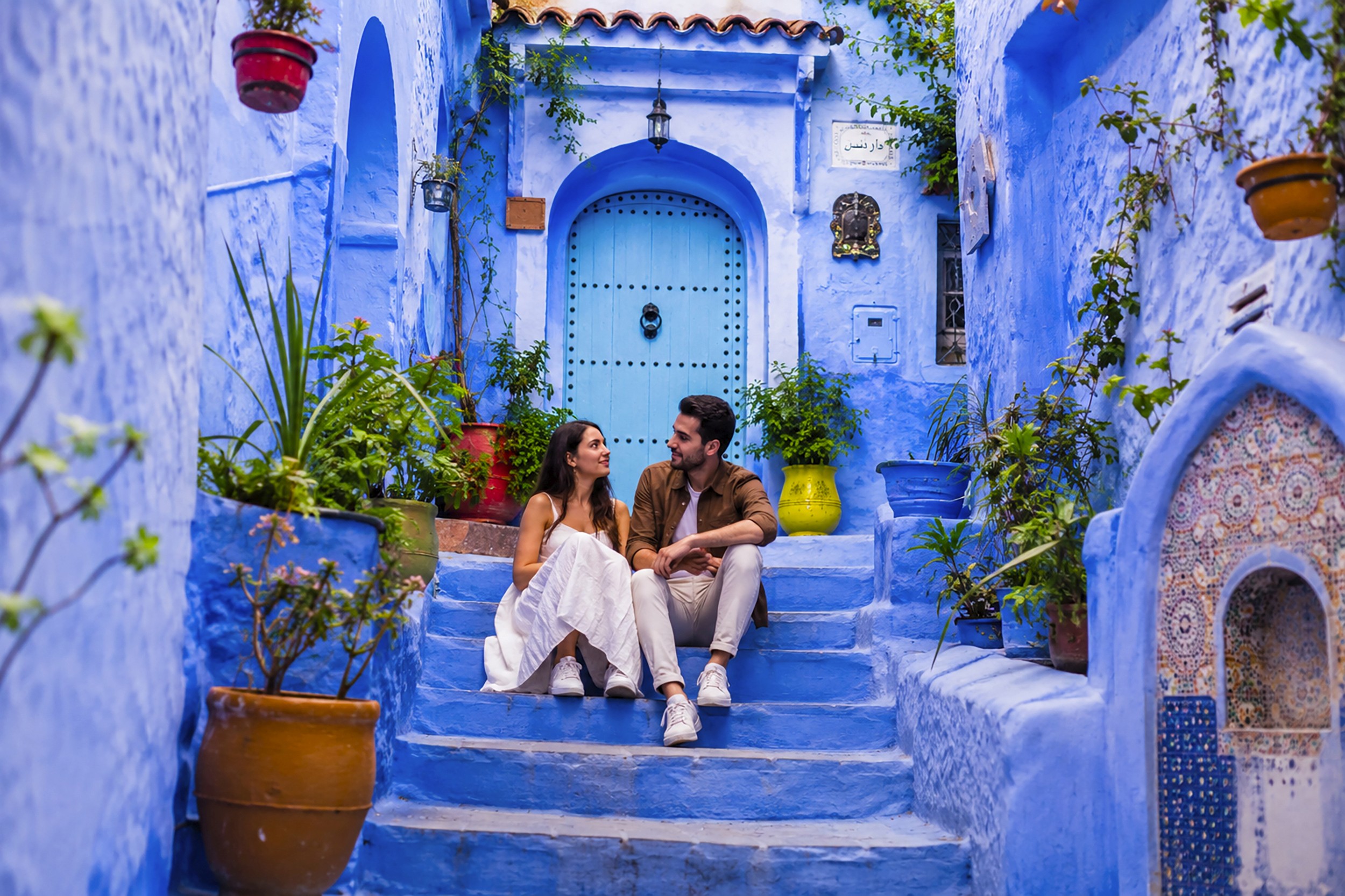 Un luogo lungo il percorso in Marocco