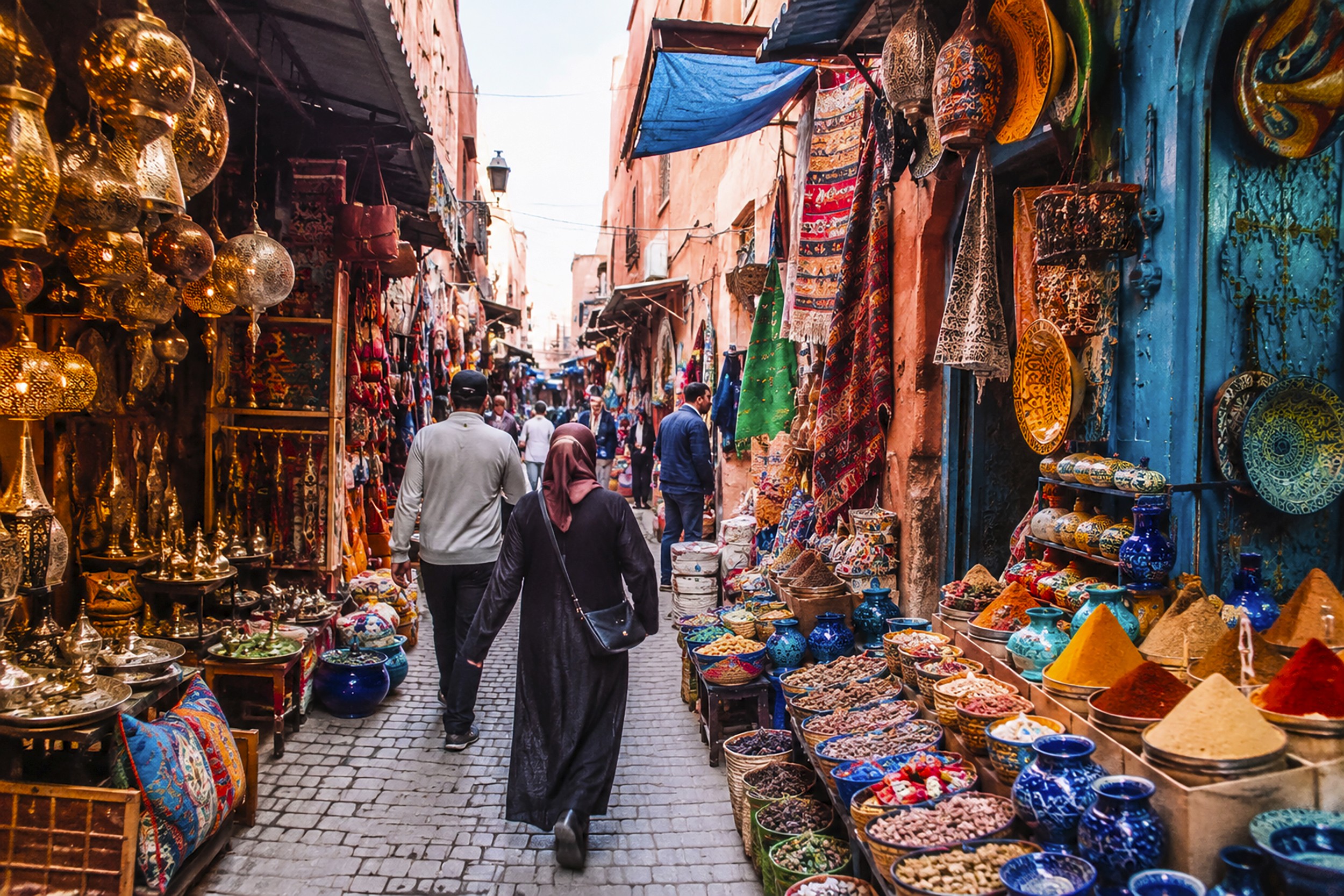 Scorcio lungo il viaggio in Marocco
